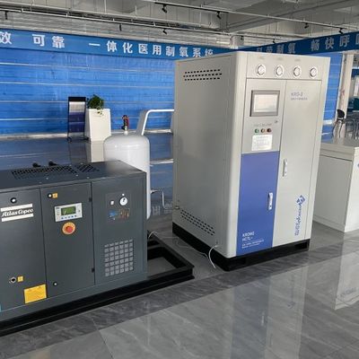 Otomatik İşlem Oksijen PSA Jeneratörü Tıbbi O2 Jeneratörü Mobil