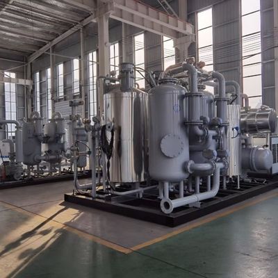 Otomatik 99.99% saflık CO2 gaz arıtma sistemi gaz arıtıcı ile