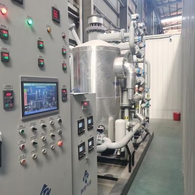 Otomatik 99.99% saflık CO2 gaz arıtma sistemi gaz arıtıcı ile