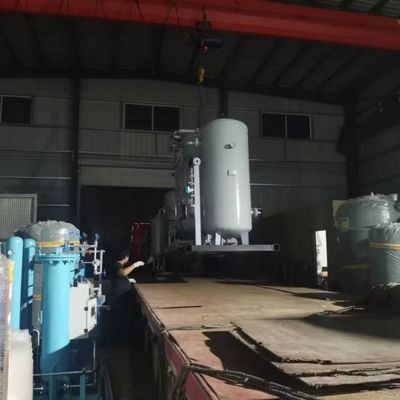 Paslanmaz çelik şeridi için kaydırmalı mobil yüksek saflıklı azot jeneratörü