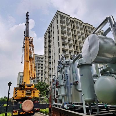 Yüksek Otomatik Hidrojen Gazı Geri Kazanma Sistemi ISO9001 ile Büyük Akış Hızı