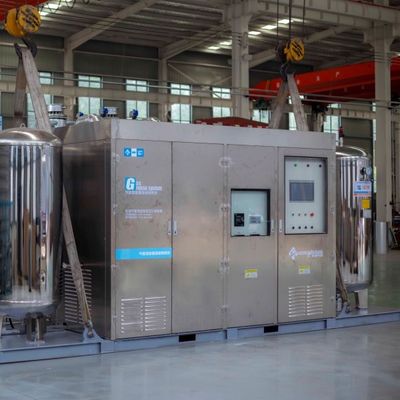 Konteyner Tipi Inert Helium Geri Kazanma Sistemi Otomatik Çalışma