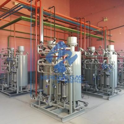 Temizleyici ile Yeşil Enerji Karbon Özgür Otomatik Amonyak Kraker Birimi