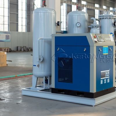 Düşük Güç Tüketimi Yüksek Saflıklı PSA Nitrojen Jeneratörü Bakır Çubuk için