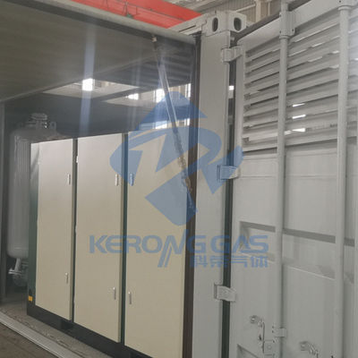 99.5% Patlayıcı Güçlü Tam Otomatik N2 Azot Makinesi LNG Temizleme için