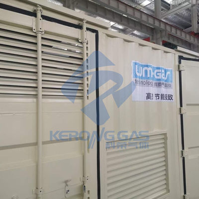 40HQ İçeriği Nitrogen Gazı Üretim Santrali Uzun Servis Süresi Otomatik Başlatma