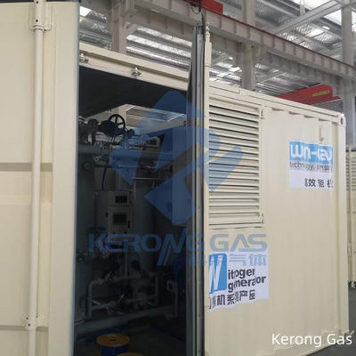 ISO Konteyner IP65 Yüksek Saflık Azot Gazı Üretim Makinesi