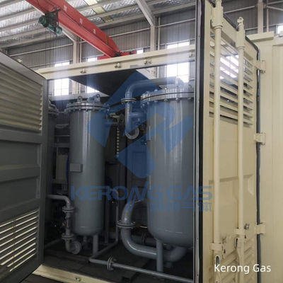 Enerji tasarruflu konteynerli kompakt tip azot gazı üretme makinesi