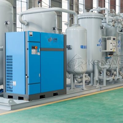 300NM3HR ISO9001 sertifikalı yüksek saflıklı azot gazı üretme makinesi