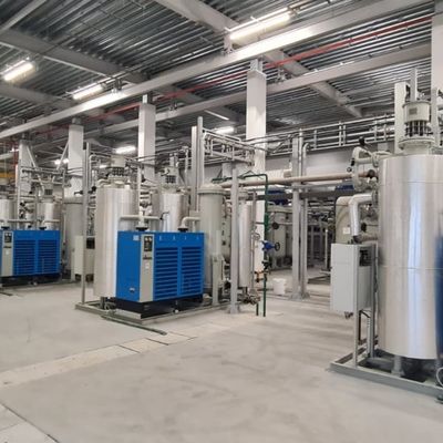 Hidrojensiz Düşük Güç Tüketimi Yüksek Saflıklı Azot Gazı Yapma Makinesi