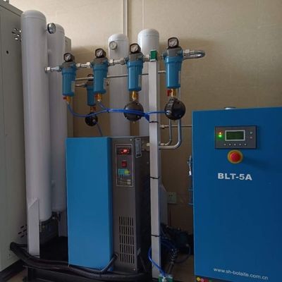 60Hz Üç Fazlı Yüksek Verimlilikli Otomatik Yerel PSA Temelli Oksijen Santrali