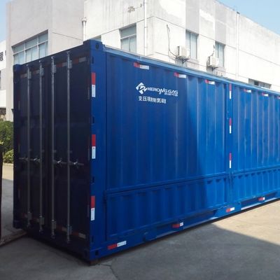 6KV Voltajlı ISO Konteyner Oksijen Monitörlü Azot Gazı Üretim Santrali