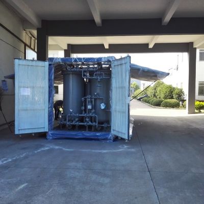Taşınabilir konteynerle monte edilmiş otomatik nitrojen gazı üretim tesisi
