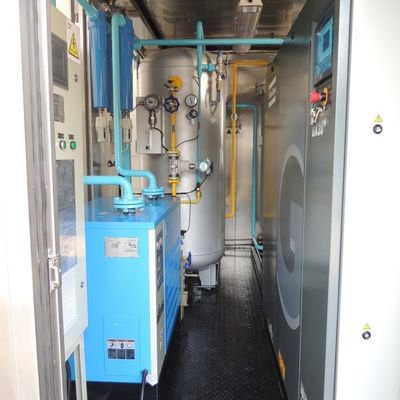 Taşınabilir Konteyner Tipi IP65 Petrol ve Gaz için Azot Gazı Üretim Tesisi