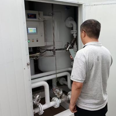 Otomatik Üretim Psa Nitrojen Gaz Jeneratörleri Paketi Konteyner Mobil Tipi