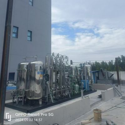800Nm3/Hr Büyük akış hızı Yerel geri dönüşüm atık gazı geri kazanma makinesi
