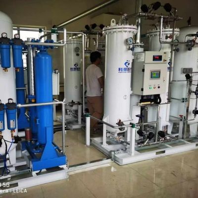 Yüksek basınçlı 150 bar hava ayırma oksijen makinesi yedekleme sistemi ile