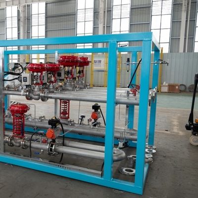 Sıcaklık işleme endüstrisi için ayarlanabilir oranlı otomatik gaz karıştırma ekipmanları