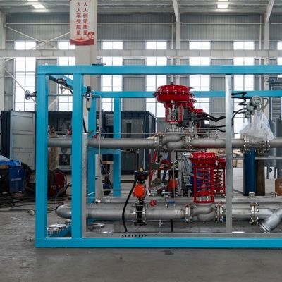 Çevrimiçi izleyici ve ayarlanabilir hidrojen ve azot gazı karıştırma ekipmanları