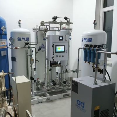 380V Değişken Frekanslı Tıbbi PSA Sıkıştırılmış Hava Oksijen Jeneratörü