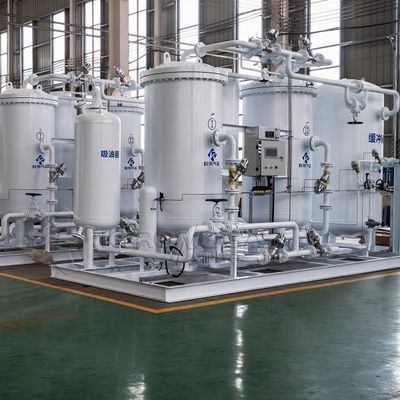 PSA Azot Jeneratörü Sistemi 90-99.9999% Sıcaklık Tedavisi için Saflık