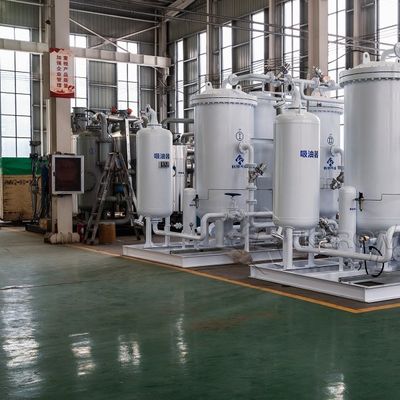 PSA Azot Jeneratörü Sistemi 90-99.9999% Sıcaklık Tedavisi için Saflık