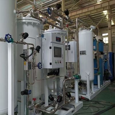 Otomatik 10NM3 Akış Hızı ISO13485 Tıbbi Sertifikalı Oksijen PSA Jeneratörü