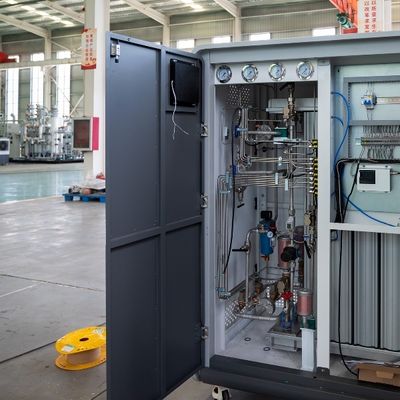 Kolay Çalışma 0.2KW Lazer Kesme Azot Jeneratörü Mobil Kutusuyla