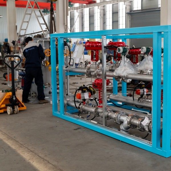 Demir ve Çelik Fabrikası için %75 Hidrojen Gazı Karıştırma Aygıtları Uzaktan İzleyici