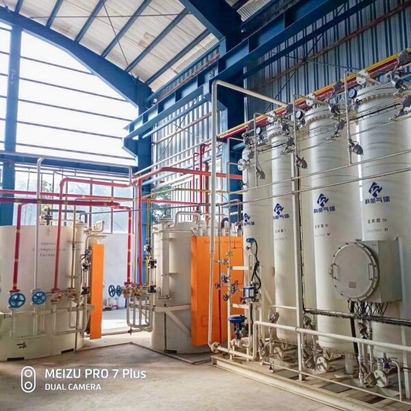 Uzaktan Monitörlü 250Nm3 Büyük Kapasiteli Amonyak Ayrıştırma Ünitesi