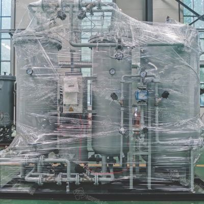 20 fitlik konteyner kompakt PSA Azot gaz jeneratörleri Otomatik çalışmaktadır