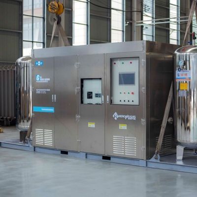 0.5bar Hidrojen Gazı Geri Kazanma Birimi Soğuk Lastikli Yapraklar İçin Kolay Montaj