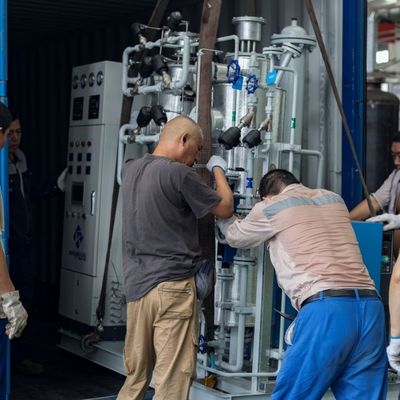 CE Sertifikalı Uzun Servis Ömrü Garantili Yerel Azot Gaz Temizleyicisi