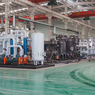 100Nm3hr Sıfır Kayıp Endüstriyel Gaz Kurutmacı Hidrojen Gaz Kurutmacı Otomatik Çalışma