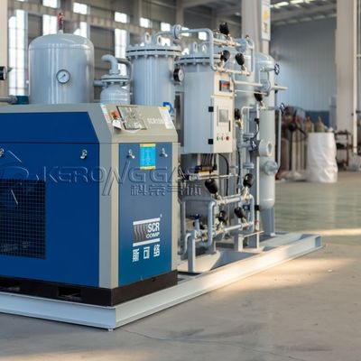 Otomatik Çalışma Yüksek Saflıklı Nitrogen Jeneratörü Isı Tedavisi İçin