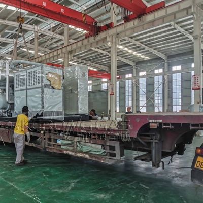 ASME sertifikası ile küçük boyutlu Skid Ar gaz kurtarma kurutma makinesi