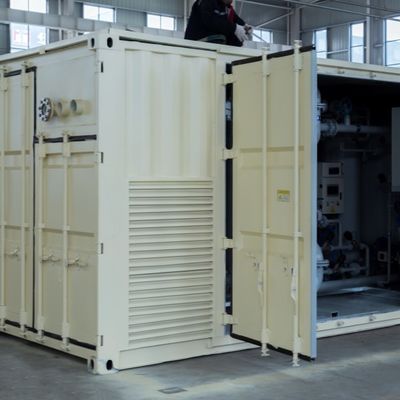 Otomatik Çalışma ASME Sertifikasıyla Mobil Tipi Azot Gaz Tesisi