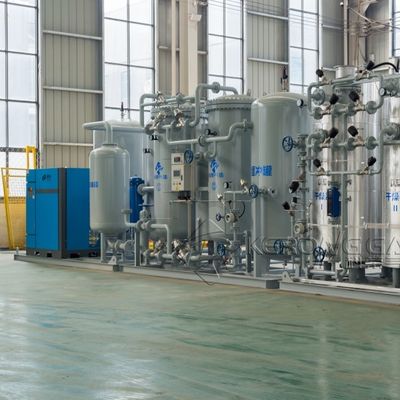 300NM3HR ISO9001 sertifikalı yüksek saflıklı azot gazı üretme makinesi
