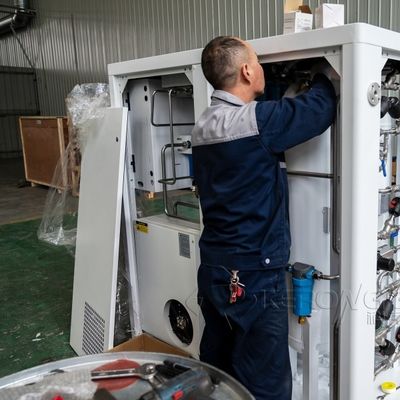 Otomatik IP65 derecesi oranı ayarlanabilir paslanmaz çelik gaz karıştırıcı
